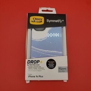 iPhone 14 Pro OtterBox Case Apple Symmetry Plus Series with MagSafe Pearlescent